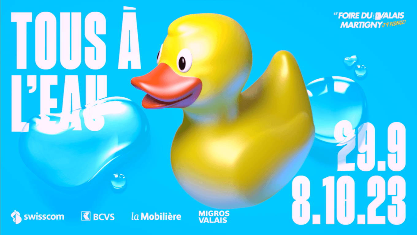 Affiche Foire du Valais 2023